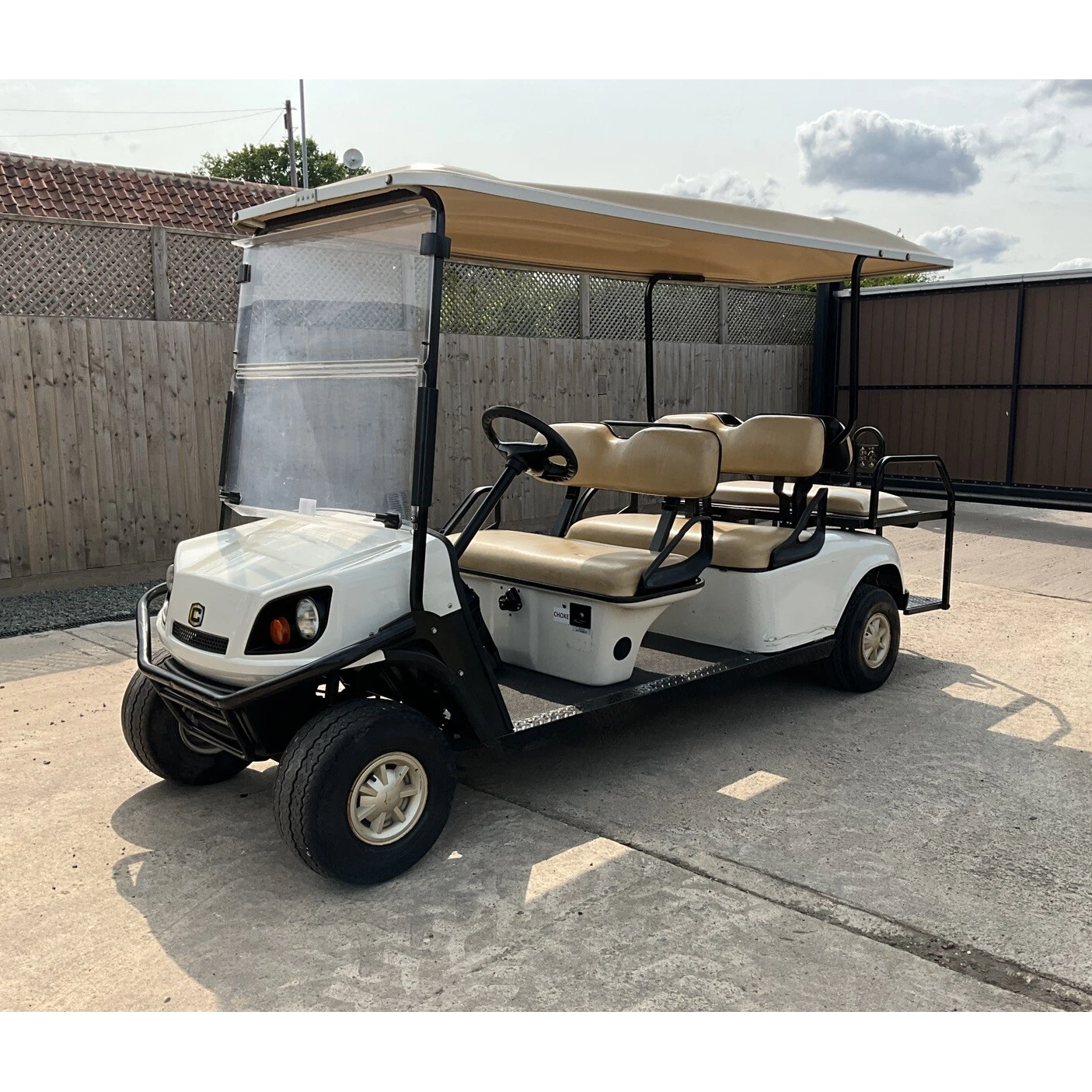 2013 EZGO CUSHMAN 6 SEATER KAWSAKI PETROL POWERED PEOPLE CARRIER GOLF BUGGY